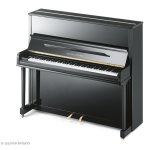 Piano droit GROTRIAN G124 Noir brillant